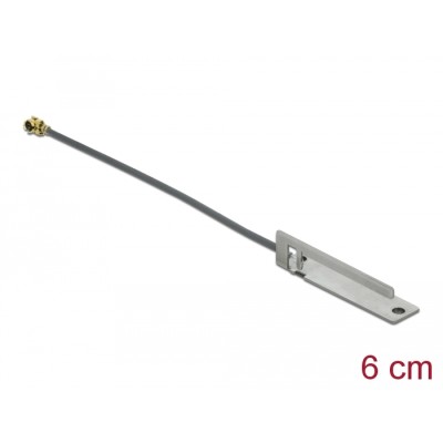 Delock WLAN 802.11 b/g/n Antenna MHF® I plug 3 dBi 6 cm PIFA 805 internal