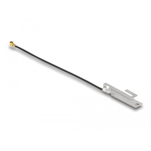 Delock WLAN 802.11 b/g/n Antenna I-PEX Inc., MHF® I plug 3 dBi 7.5 cm PIFA 803 internal