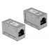 Delock Adapter RJ45 jack > RJ45 jack Cat.6A STP