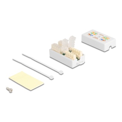 Delock Junction Box for network cable Cat.6 UTP LSA toolless