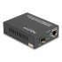 Delock PoE+ Media Converter 10/100/1000Base-T to SFP