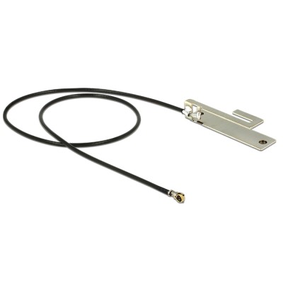 Delock WLAN 802.11 b/g/n Antenna I-PEX Inc., MHF® 4L plug 3 dBi 25 cm PIFA internal 2