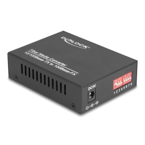 Delock Media Converter 100Base-FX SC SM 1310 nm 20 km