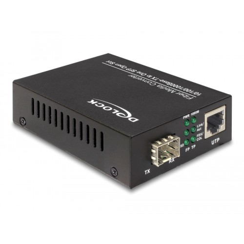 Delock Media Converter 10/100/1000Base-T to SFP