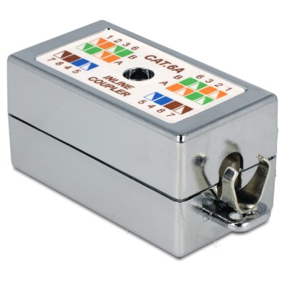Delock Junction Box for network cable Cat.6A LSA toolless 2