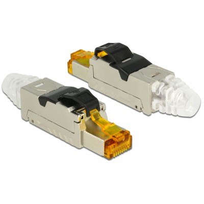 Delock RJ45 Plug field assembly Cat.6A metal