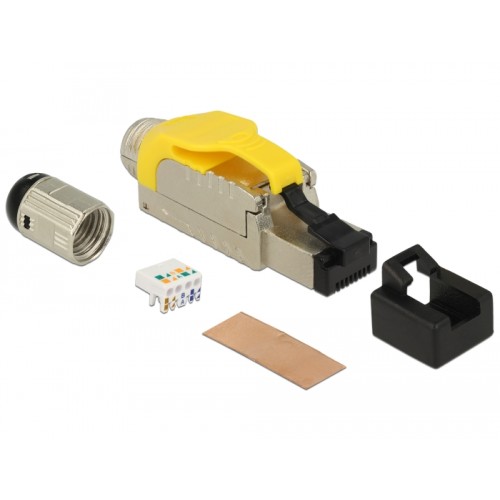 Delock RJ45 Plug field assembly Cat.6A metal