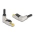 Delock RJ45 Plug field assembly Cat.6A metal angled