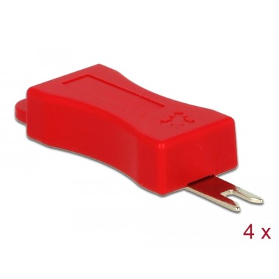 Delock Tool for RJ45 Secure Clip 4 pieces