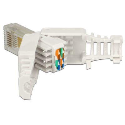 Delock RJ45 plug Cat.5e UTP toolfree 2 pieces   2