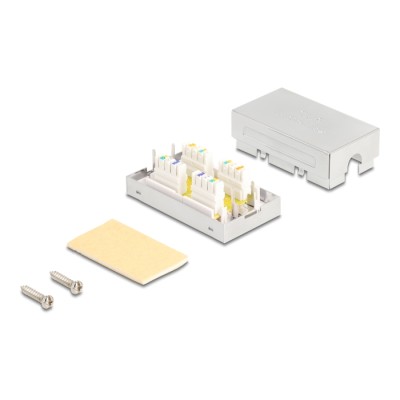 Delock Junction Box for network cable Cat.6 LSA STP