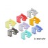 Delock RJ45 Repair Clip 16 Pieces (2 pieces per color)