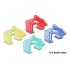 Delock RJ45 Repair Clip 40 Pieces Set 1 (red, blue, green, yellow)
