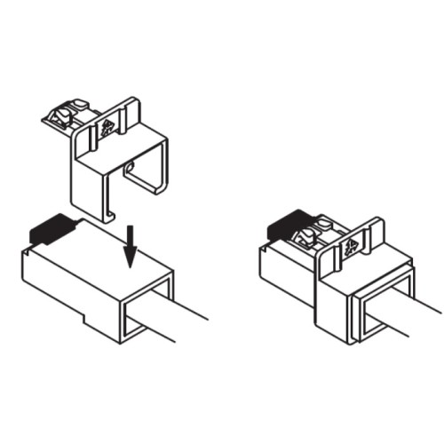 Delock RJ45 Secure Clip 40 pieces set