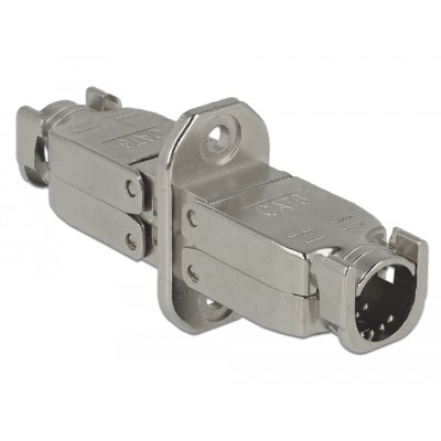 Delock Coupler for network cable Cat.6 STP toolfree for installation