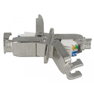 Delock Coupler for network cable Cat.6 STP toolfree for installation 2