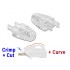 Delock Strain Relief Boot for RJ45 Crimp+Cut+Curve plug 20 pieces
