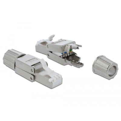 Delock RJ45 plug Cat.6 STP toolfree