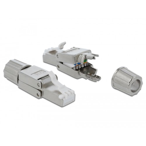 Delock RJ45 plug Cat.6 STP toolfree