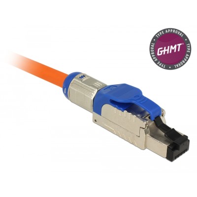 Delock RJ45 Plug field assembly Cat.8.1 metal 2