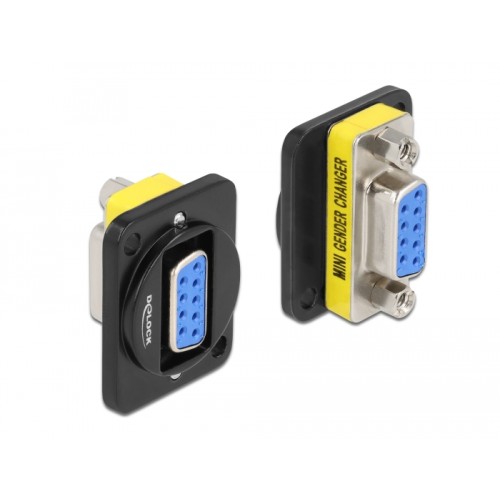 Delock D-Type Module DB9 female to DB9 female