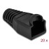 Delock Strain relief for RJ45 plug black 20 pieces