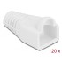 Delock Strain relief for RJ45 plug white 20 pieces