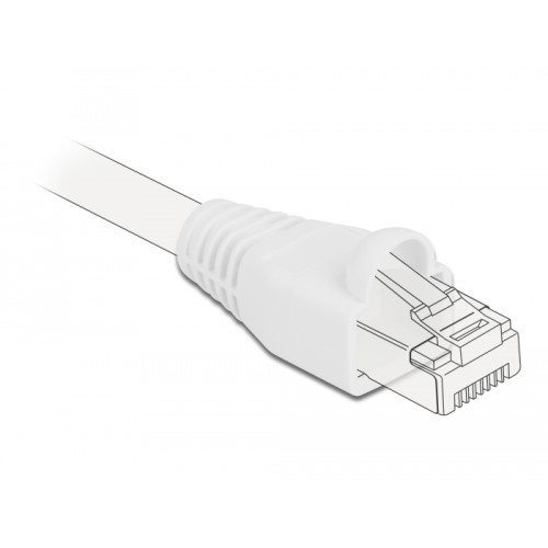 Delock Strain relief for RJ45 plug white 20 pieces