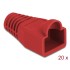 Delock Strain relief for RJ45 plug red 20 pieces