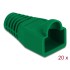 Delock Strain relief for RJ45 plug green 20 pieces