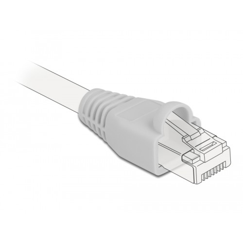 Delock Strain relief for RJ45 plug grey 20 pieces