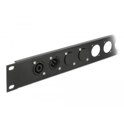 Delock Keystone Mounting 1 Port for D-type metal 2