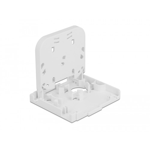 Delock Optical Fiber Connection Box for wall mounting for 1 x SC Simplex or LC Duplex white