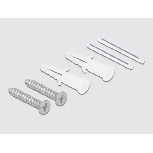 Delock Optical Fiber Connection Box for wall mounting for 1 x SC Simplex or LC Duplex white