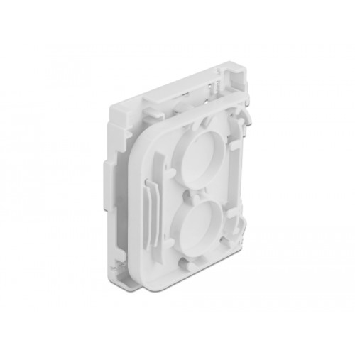 Delock Optical Fiber Connection Box for wall mounting for 1 x SC Simplex or LC Duplex white