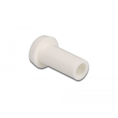 Delock Fiber optic dust cap for connector with 2.50 mm ferrule 10 pieces white 2