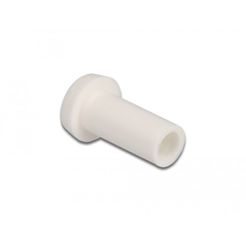 Delock Fiber optic dust cap for connector with 2.50 mm ferrule 10 pieces white
