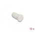 Delock Fiber optic dust cap for connector with 1.25 mm ferrule 10 pieces white