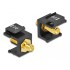 Delock Keystone Module RP-SMA female  RP-SMA female black