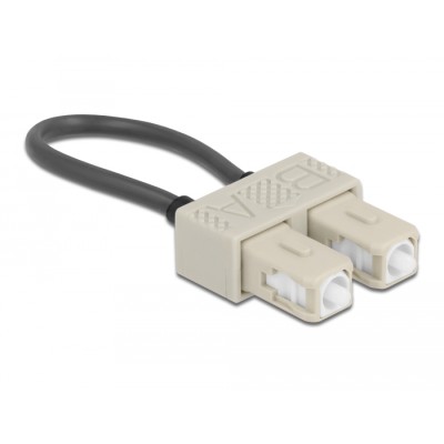 Delock Optical Fiber loopback Adapter SC / OM2 Multi-mode beige 2