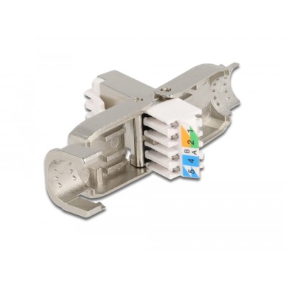 Delock RJ45 plug Cat.6 STP toolfree 2