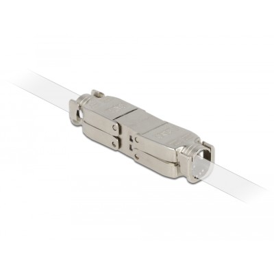 Delock Coupler for network cable Cat.6 STP toolfree 2