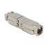 Delock Coupler for network cable Cat.6A STP toolfree
