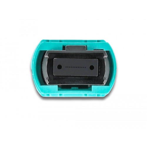 Delock Optical Fiber Cable MPO female to MPO female 12 fibers, polarity A, multi-mode OM4, 50/125 µm, 2 m