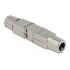 Delock Coupler for network cable Cat.6A STP toolfree