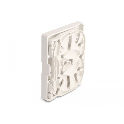 Delock Optical Fiber Connection Box for wall mounting for 2 x SC Simplex or LC Duplex white 2