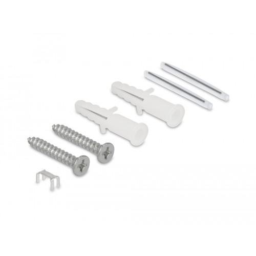 Delock Optical Fiber Connection Box for wall mounting for 2 x SC Simplex or LC Duplex white