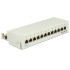 Delock Desktop Patch Panel 12 Port Cat.6 grey