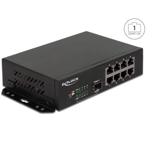 Delock Gigabit Ethernet Switch 8 Port + 1 SFP