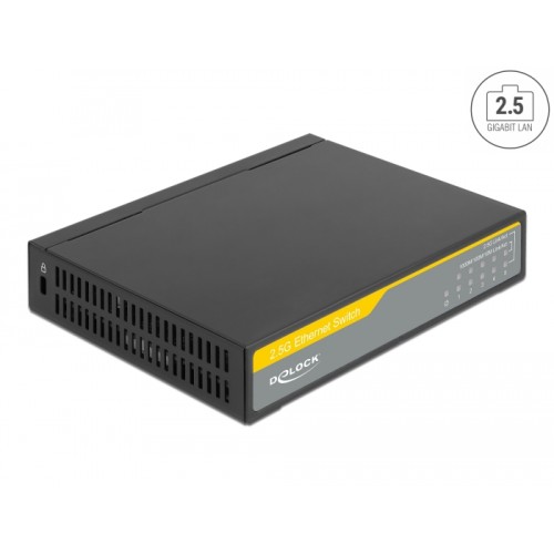 Delock 2.5 Gigabit Ethernet Switch 5 Port